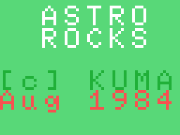 astro rocks